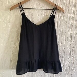 Gap Black Sleeveless Tank Top Size 2